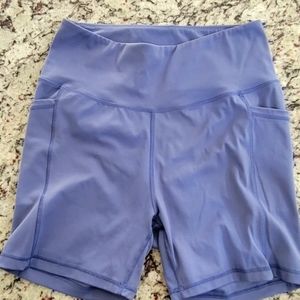 High waist biker short